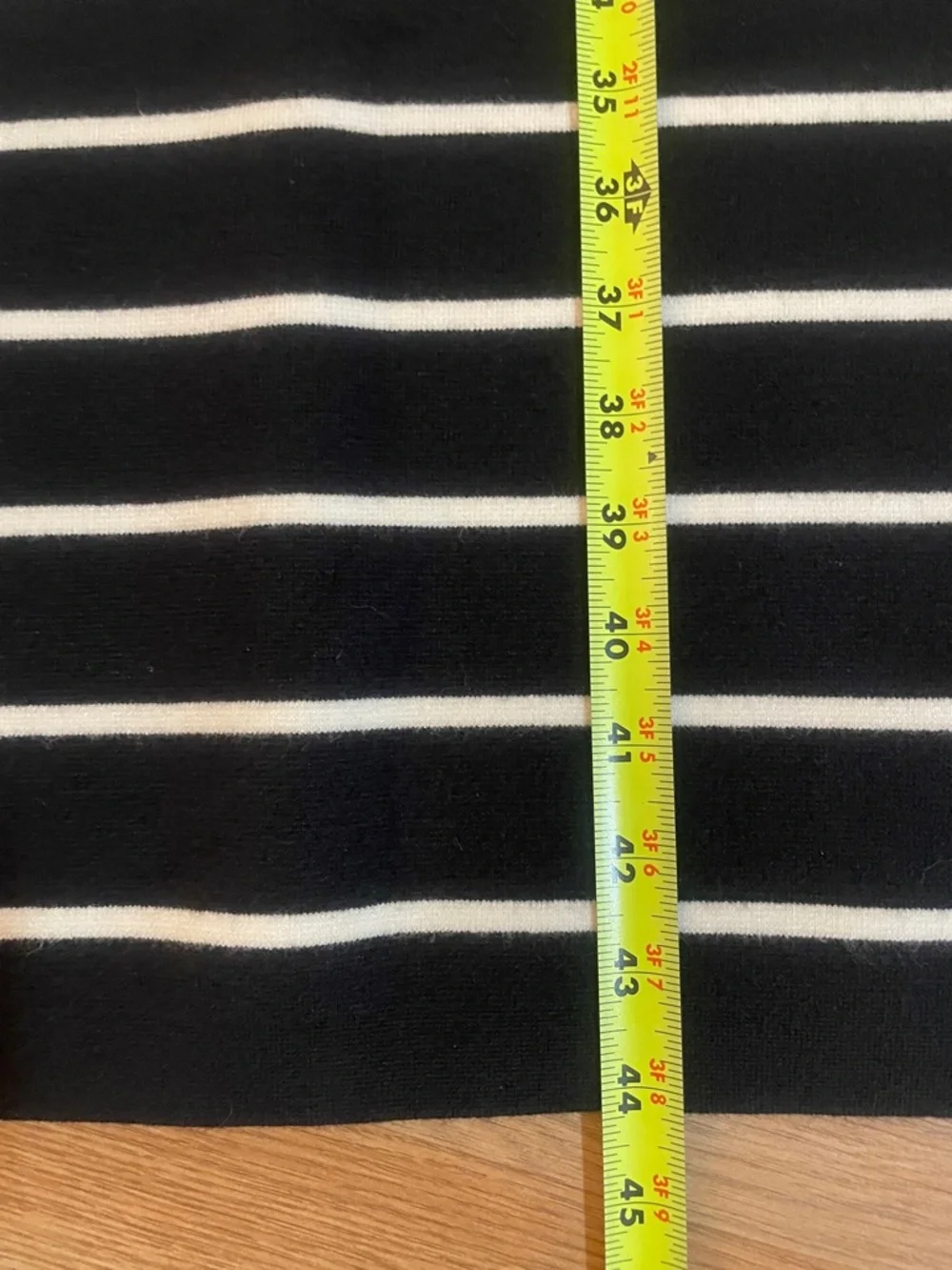 Abercrombie & Fitch Black and White Strapless Ribbed Maxi Dress - Picture 5 of 7